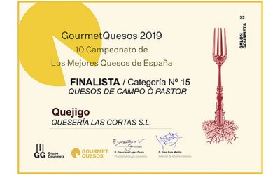 NUESTRO QUESO QUEJIGO – FINALISTA GOURMET QUESOS 2019