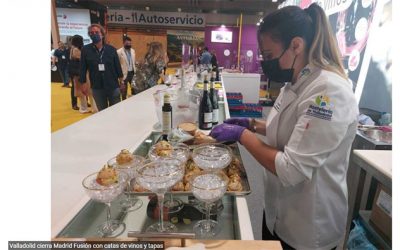 Valladolid cierra Madrid Fusión presumiendo de sus pinchos