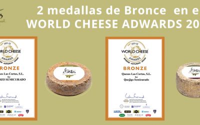 Quesería Artesanal Las Cortas consigue 2 medallas de Bronce en el WORLD CHEESE AWARDS 2021